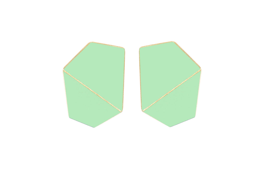 Folded Wide Earrings