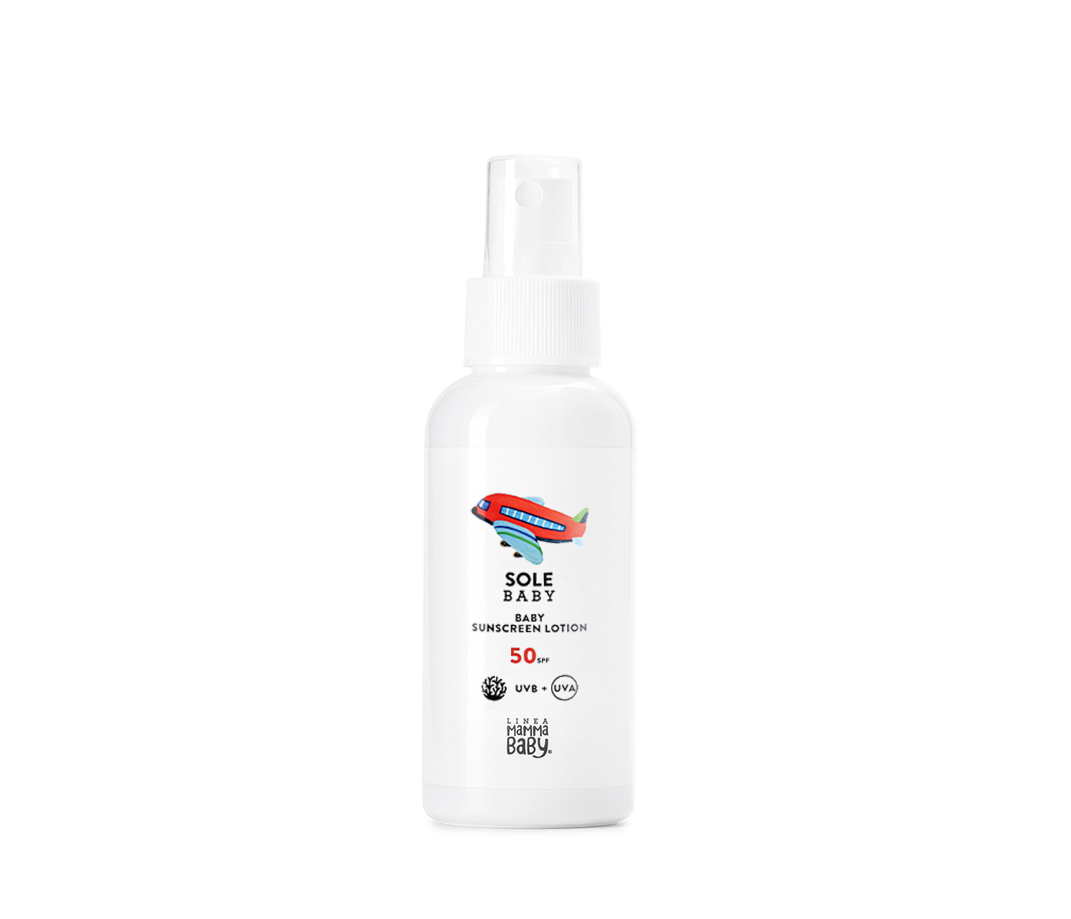 Sunscreen emulsion Airplane SPF50