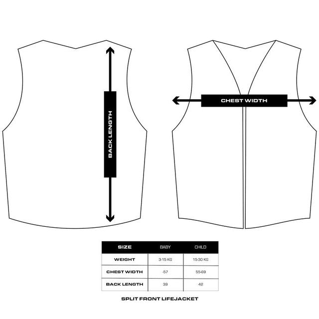 RENT |Lifejacket 15-30kg Kollane