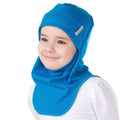 Bright Blue Double-Layer Cotton Balaclava