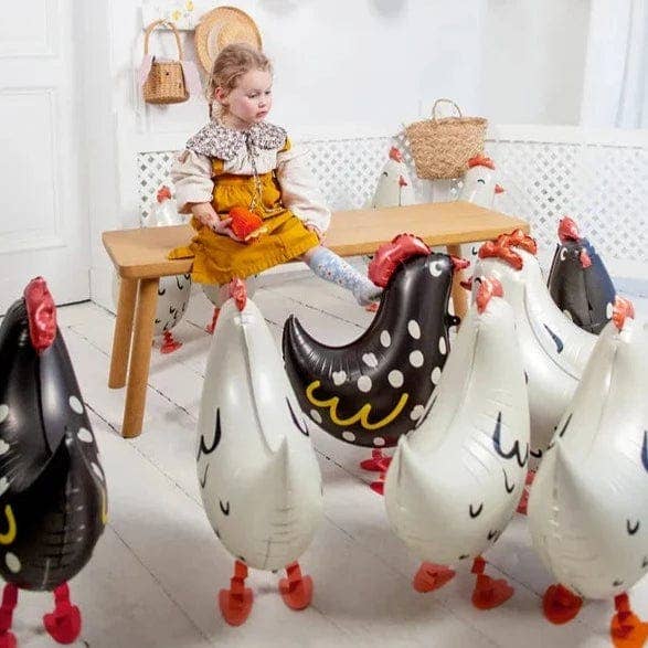 Partydeco Spring Hen Foil Balloon