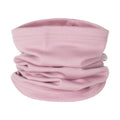 Dusty Pink Single-Layer Merino Wool Tube Scarf