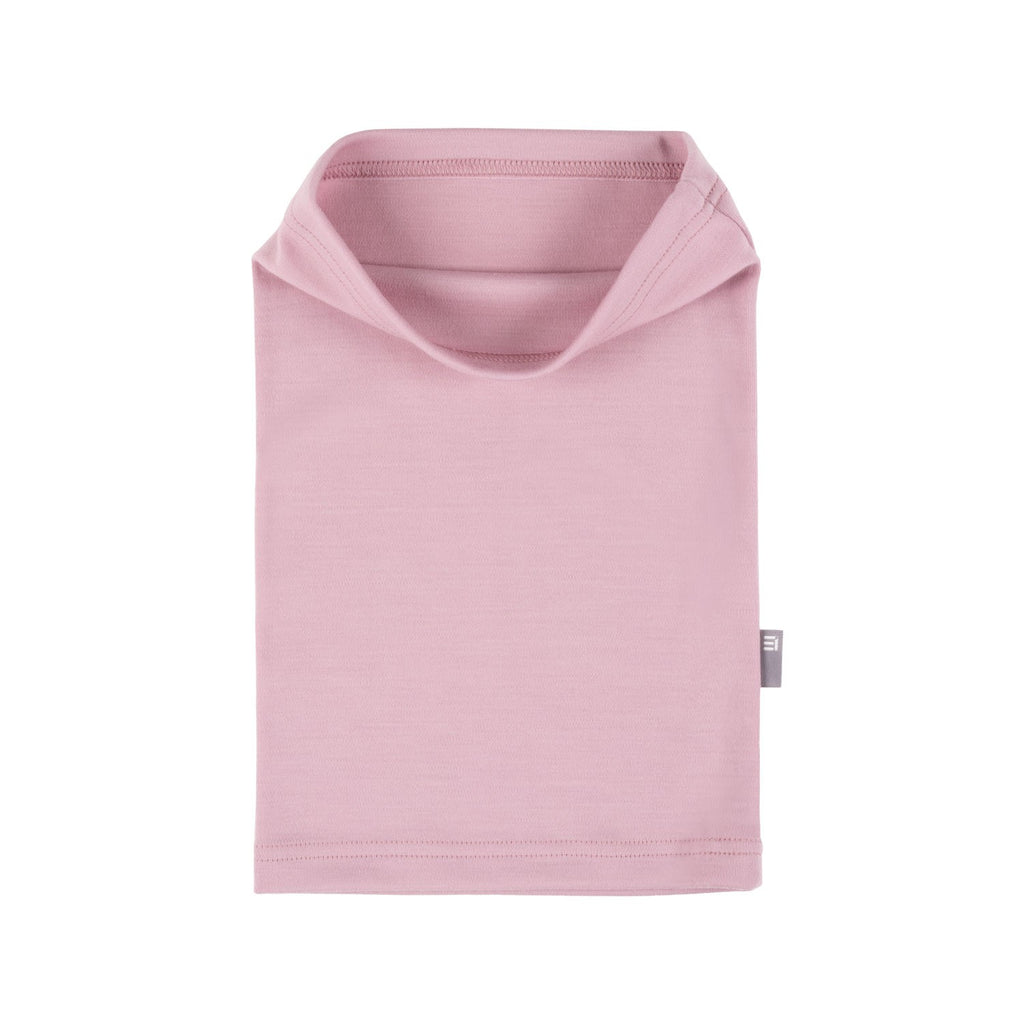 Dusty Pink Single-Layer Merino Wool Tube Scarf