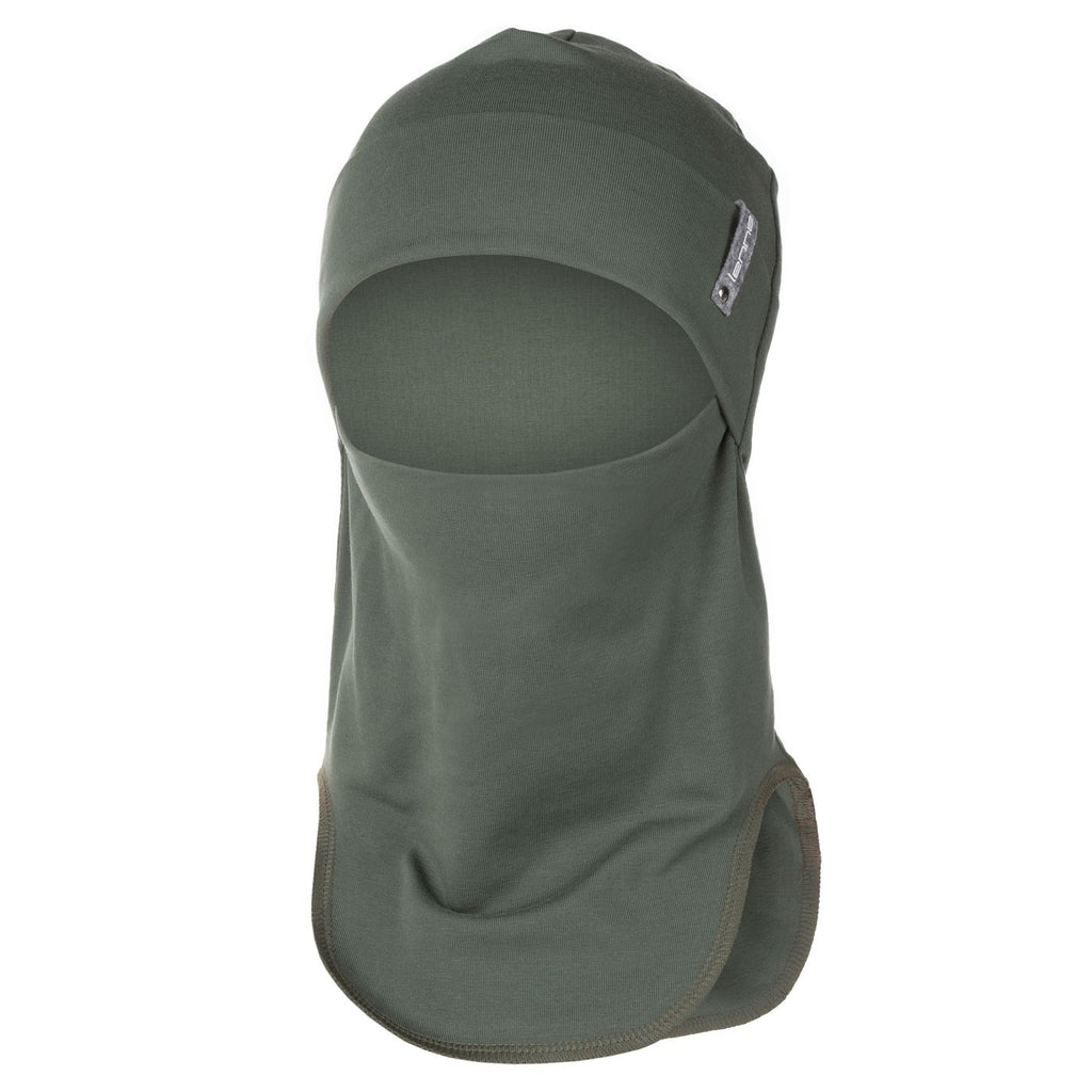 Khaki Green Double-Layer Cotton Balaclava