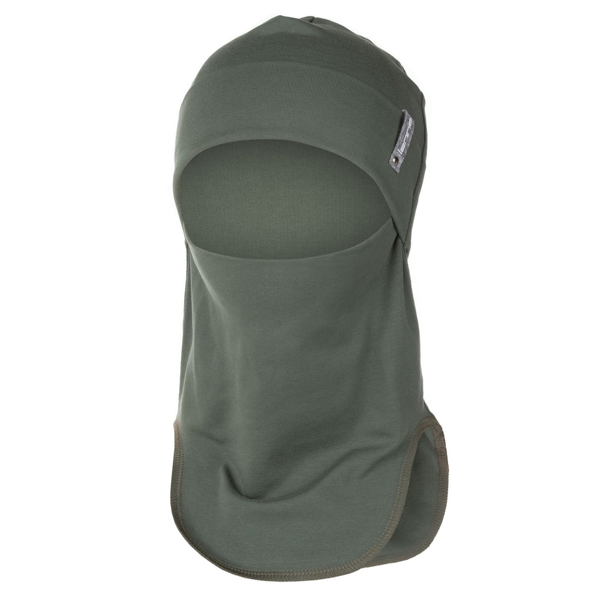 Khaki Green Double-Layer Cotton Balaclava