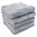 Premium Microfiber Polishing Cloths, 38 × 38 cm – Pack of 5