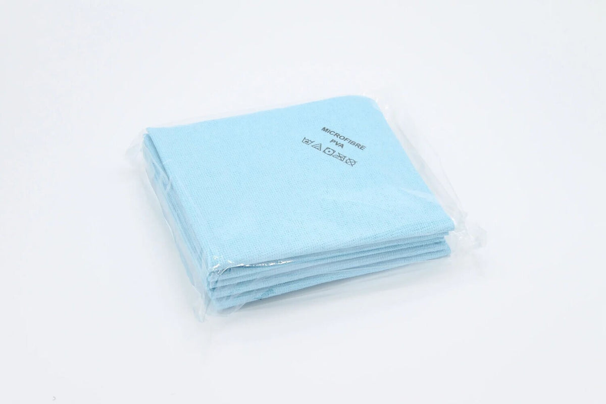 PVA Microfiber Cloths, 38 × 35 cm – Pack of 5