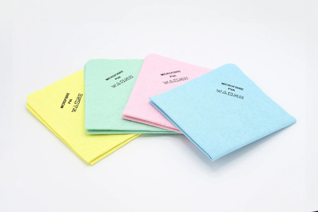 PVA Microfiber Cloths, 38 × 35 cm – Pack of 5