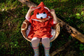 Short-Sleeve Poncho FOX - For KIDS (Size 122-150)