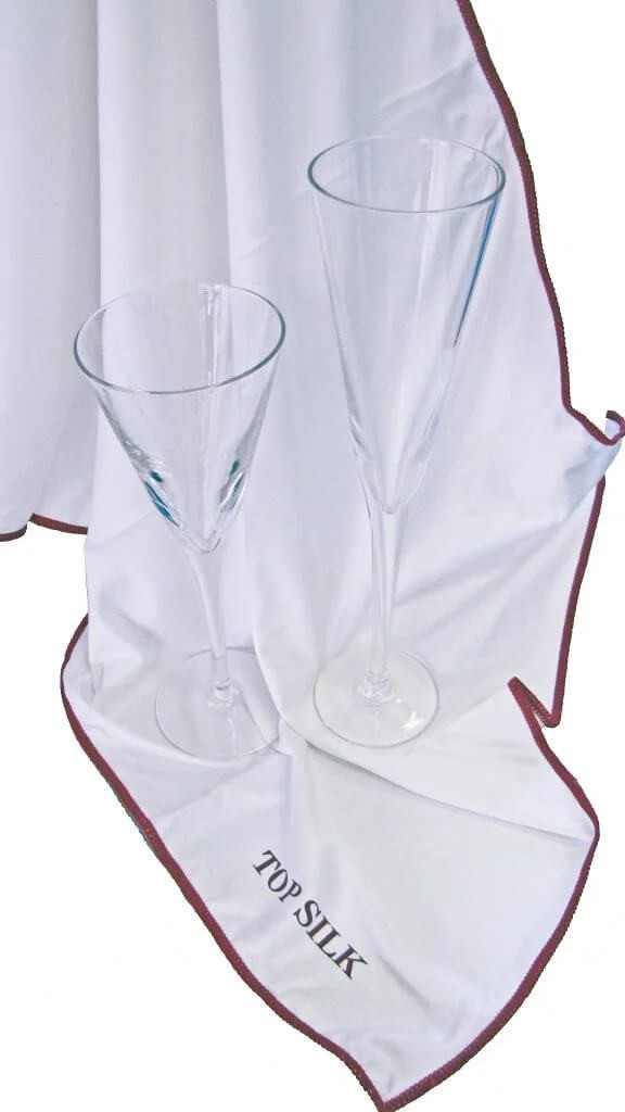 Top Silk Microfiber Glass & Window Cloth, 50 × 70 cm