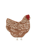 Washable Rug Chicken, 110 x 100 cm